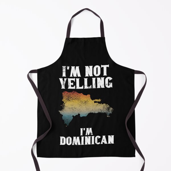 Item preview, Funny Dominican Gift: I'm Not Yelling, I'm Dominican - Retro Dominican Republic Map - Dominican Republic Pride designed and sold by Adexyl.