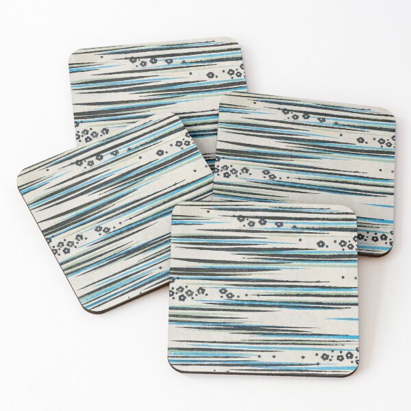 Item preview, Abstract Grunge Lines Vintage Japanese Retro Pattern designed and sold by VintageArchive.