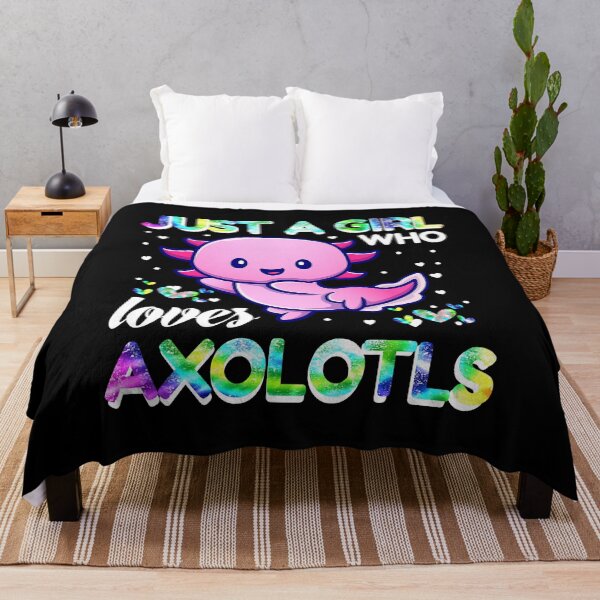 Item preview, Just A Girl Who Loves Axolotls Cute Funny Kawaii designed and sold by MichealExan.