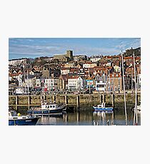 Seaside Town Photographic Print