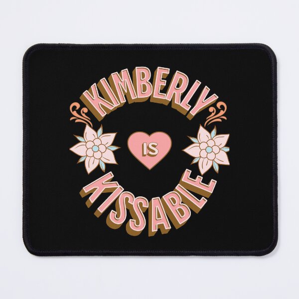 Item preview, Kimberly is Kissable - First Names - Birthday Gifts - Alliteration Fans designed and sold by epicthoughts.