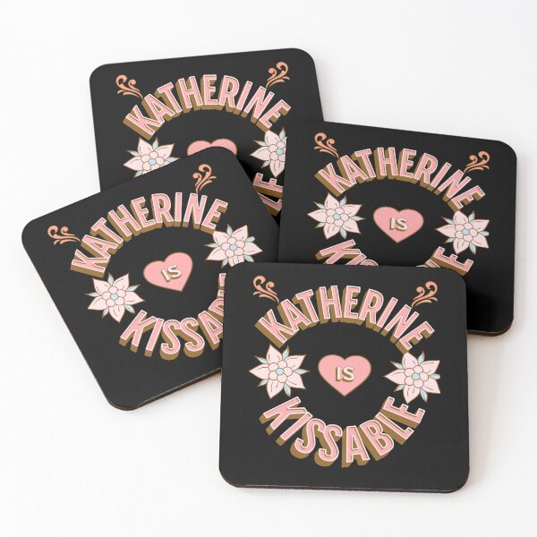 Item preview, Katherine is Kissable - First Names - Birthday Gifts - Alliteration Fans designed and sold by epicthoughts.