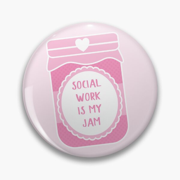 Item preview, Social Work Is My Jam designed and sold by teesaurus.