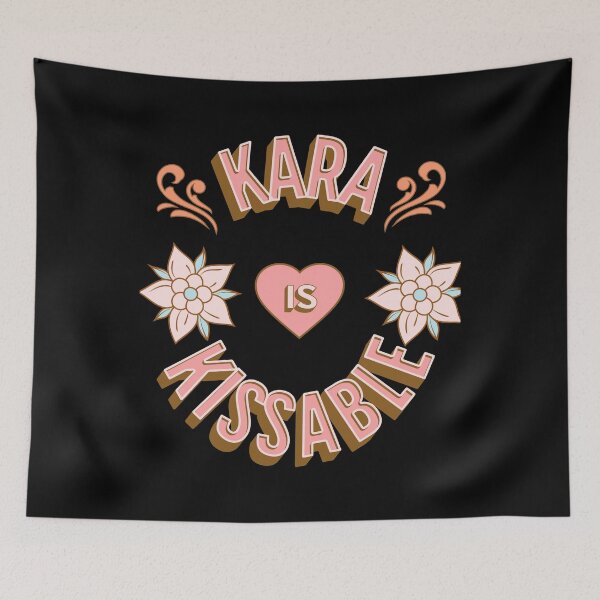 Item preview, Kara is Kissable - First Names - Birthday Gifts - Alliteration Fans designed and sold by epicthoughts.