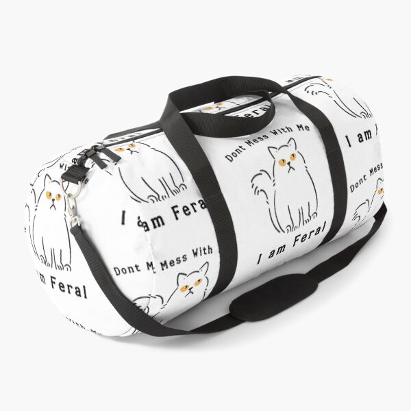 Item preview, Dont Mess with Me I am FERAL designed and sold by WULFLAND ARTS.