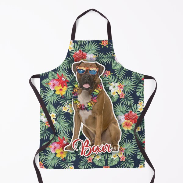 Item preview, Boxer Summer Funky Hawaiian, Hawaii Style, Dog Personalized Hawaiian designed and sold by Hoahip.