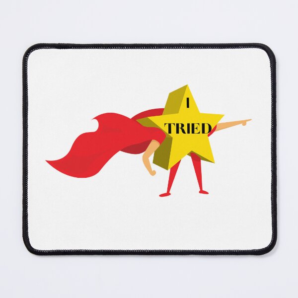 Item preview, You tried gold star  designed and sold by Dzzoni.