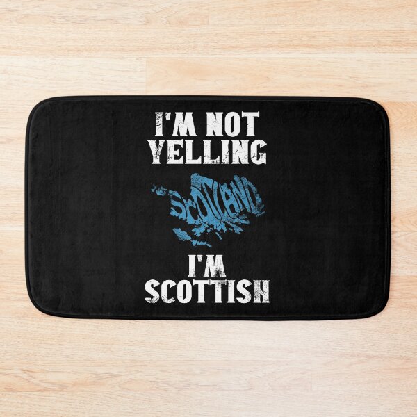 Item preview, Funny Scottish Gift: I'm Not Yelling, I'm Scottish - Retro Scotland Map - Scotland Pride designed and sold by Adexyl.