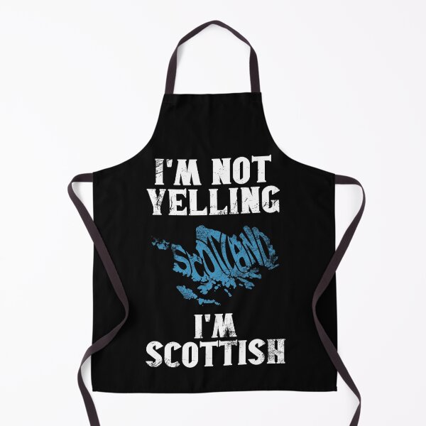 Item preview, Funny Scottish Gift: I'm Not Yelling, I'm Scottish - Retro Scotland Map - Scotland Pride designed and sold by Adexyl.