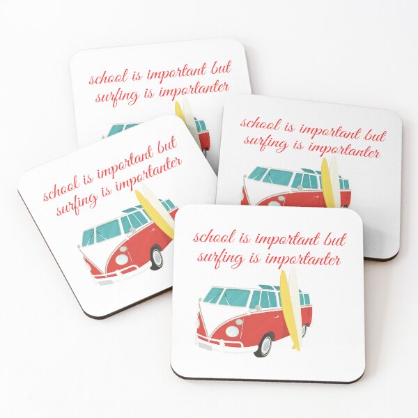 Item preview, school is important but surfing is important designed and sold by yassminishop.