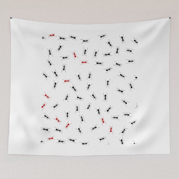 Item preview, Colony Of Black And Red Ants Design designed and sold by adamtepl.