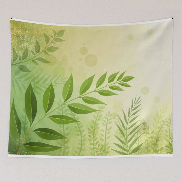 Item preview, green leaf landscape 3 designed and sold by Maskan.