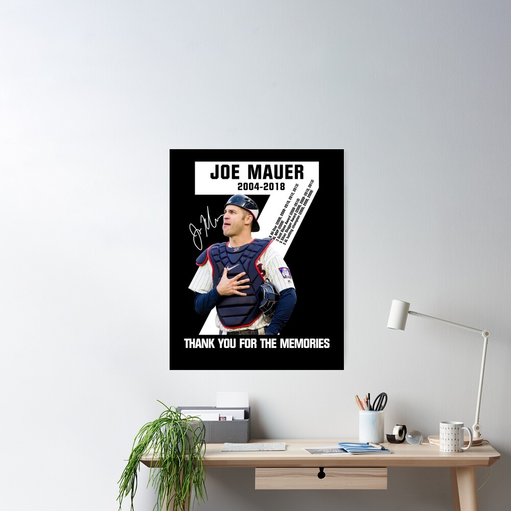 Joe Mauer Thank You For The Memories Logo Cheap Tee Logo Love Art