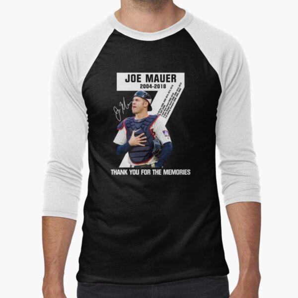 Joe Mauer Thank You For The Memories Logo Cheap Tee Logo Love Art