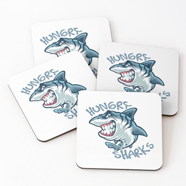 Item preview, Hungry Shark's illustration designed and sold by DegoPine  Art Studio.