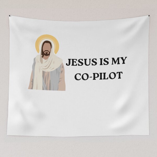 Item preview, Jesus Is My Co-Pilot designed and sold by Wanc Designs.