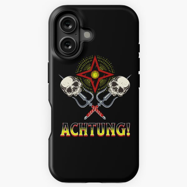 Artikel-Vorschau von Achtung! Kampfkunst-Gefahrendesign, designt und verkauft von 486DesignCo.