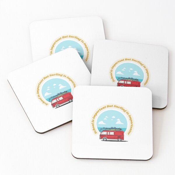 Item preview,  school is important but surfing is important designed and sold by yassminishop.