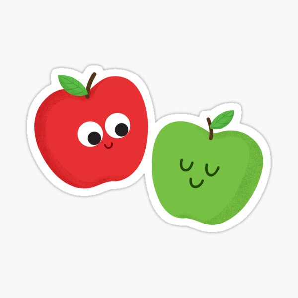 Happy Apples Sticker