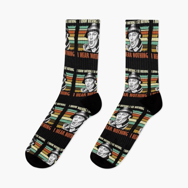 Item preview, John Banner Quote I Know Nothing I See Nothing I Hear Nothing Hogans Heroes designed and sold by Franciscounique.