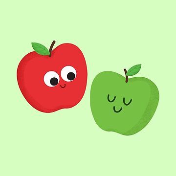 Artwork thumbnail, Happy Apples by cartoonbeing