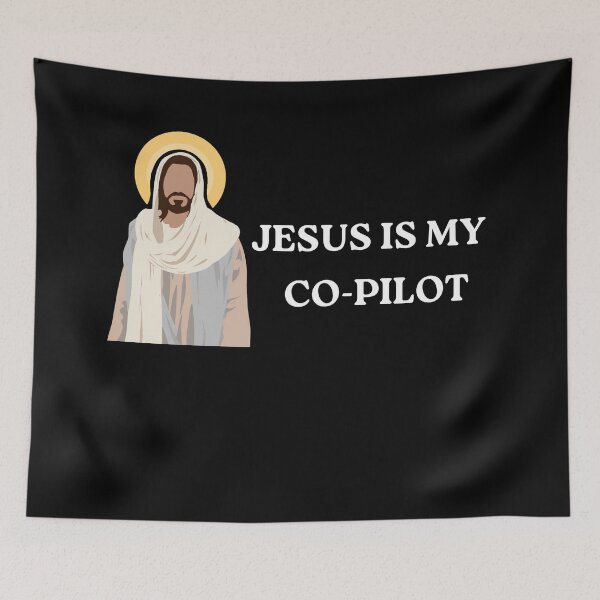 Item preview, Jesus Is My Co-Pilot designed and sold by Wanc Designs.