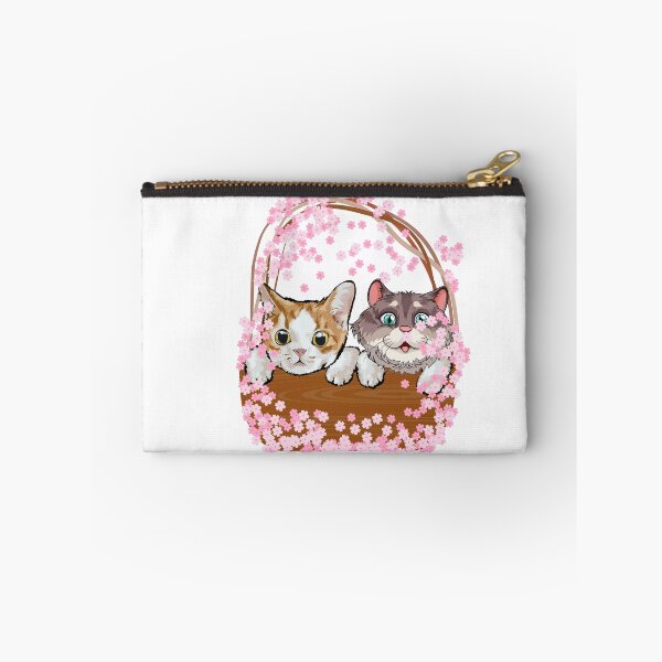 Item preview, Cute Cats In A Basket With Sakura designed and sold by Shirtey.