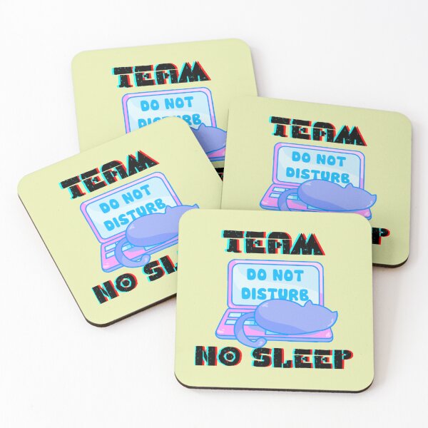 Item preview, Gift Men Women Vintage Team For No Sleep designed and sold by SpunkiesDesign.