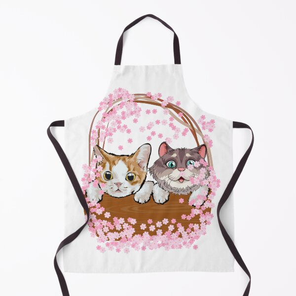 Item preview, Cute Cats In A Basket With Sakura designed and sold by Shirtey.