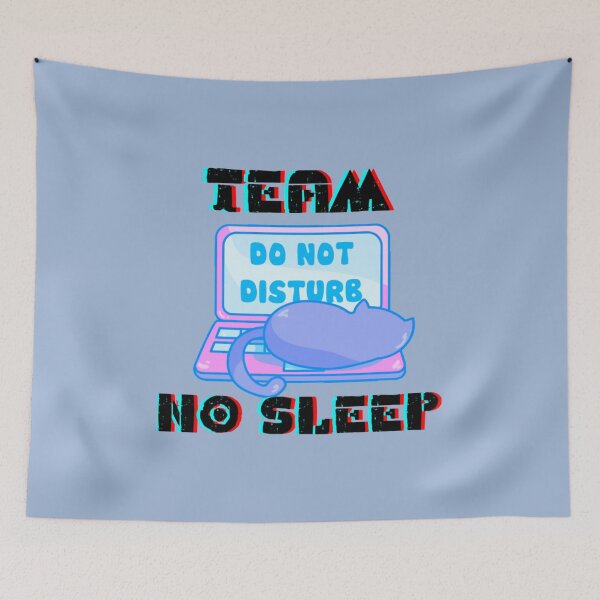 Item preview, Gift Men Women Vintage Team For No Sleep designed and sold by SpunkiesDesign.