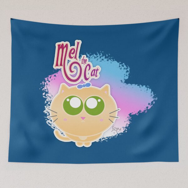Item preview, Mel the Cat Trans Pride designed and sold by elisagavi.
