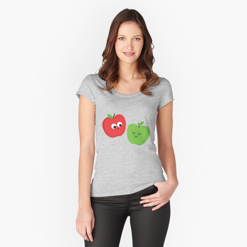Item preview, Fitted Scoop T-Shirt designed and sold by cartoonbeing.
