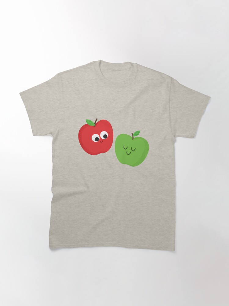 Thumbnail 3 of 7, Classic T-Shirt, Happy Apples designed and sold by cartoonbeing.