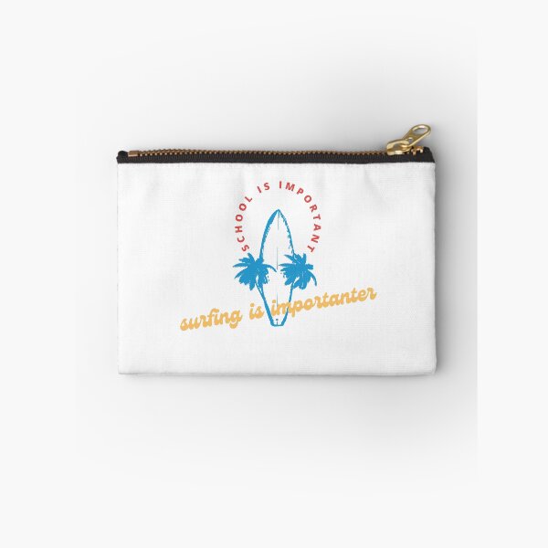 Item preview,  school is important but surfing is important designed and sold by yassminishop.