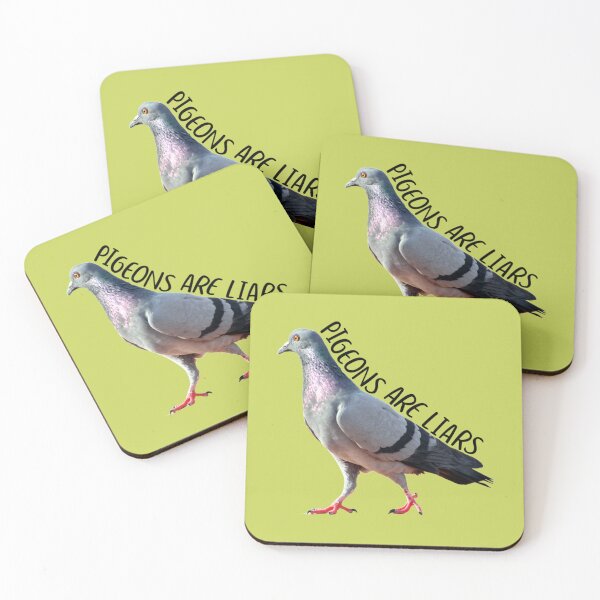 Item preview, Pigeons Are Liars Birds Are Not Real    designed and sold by SpunkiesDesign.