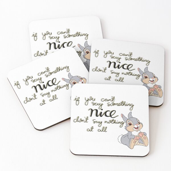 Item preview, If you can’t say something nice don’t say nothin at all  designed and sold by chloesartworld.
