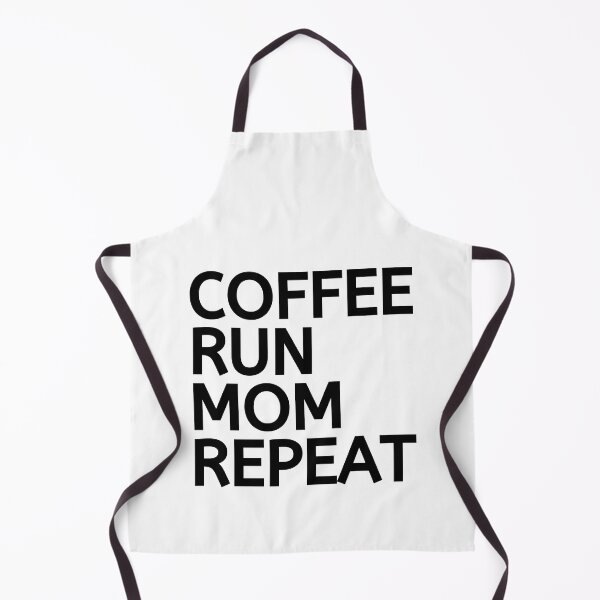 Item preview, Coffee Run Mom Repeat - Funny Running designed and sold by RunPower.