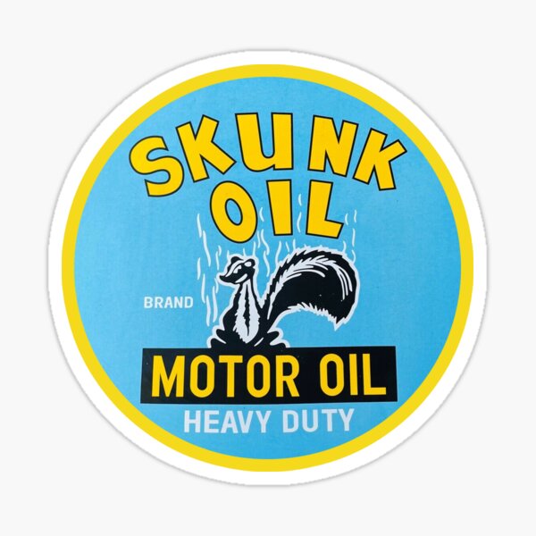 Item preview, Vintage Skunk Oil Motor Oil designed and sold by QuayTradingCo.