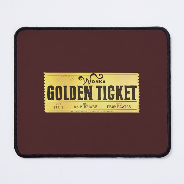 Willy Wonka Golden Ticket  Greeting Card for Sale by terezawin