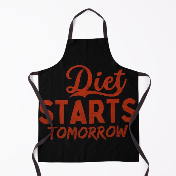 Item preview, The Diet Starts Tomorrow designed and sold by diip.