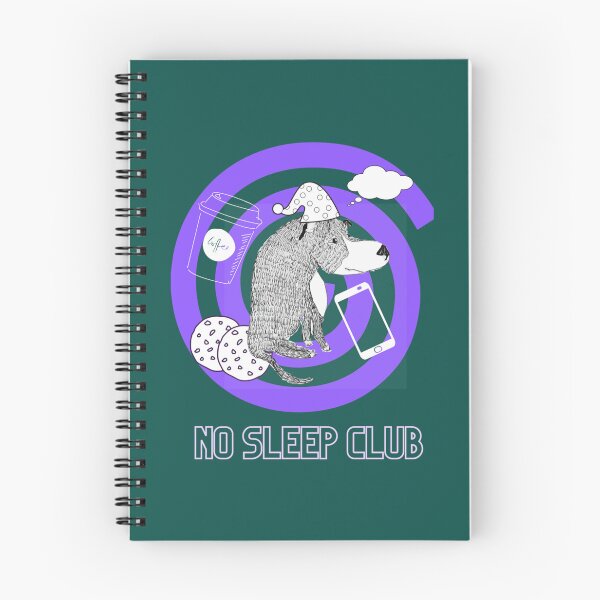 Item preview, No Sleep Club  (14) designed and sold by AhoofeCLS.