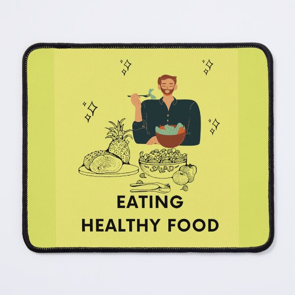 Item preview, Eating healthy food designed and sold by Jaadueekala.