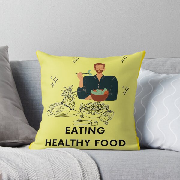 Item preview, Comiendo comida sana designed and sold by Jaadueekala.