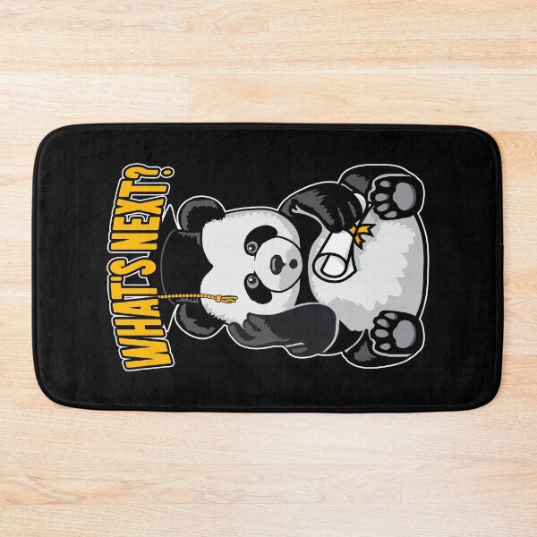 Item preview, What's Next Senior Graduation Funny Confused Panda Graduate designed and sold by GrandeDuc.