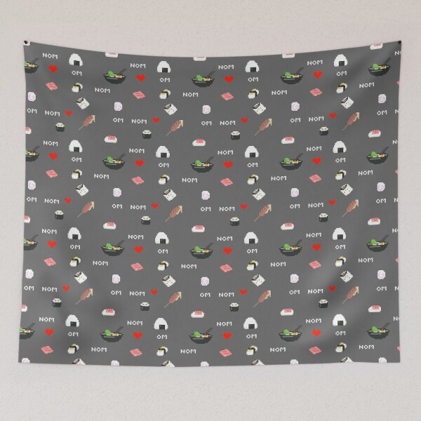 Item preview, Pixel Art - Om nom nom ! designed and sold by Lysaena.