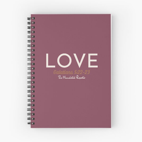 Item preview, The Fruit of The Spirit Love - Burgundy and Crème  designed and sold by TheReporter1.