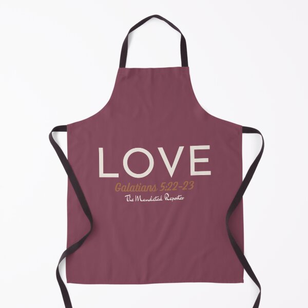 Item preview, The Fruit of The Spirit Love - Burgundy and Crème designed and sold by TheReporter1.