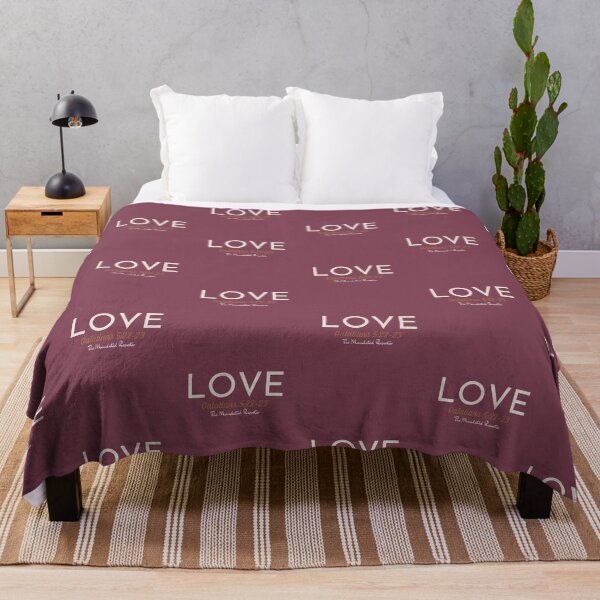 Item preview, The Fruit of The Spirit Love - Burgundy and Crème  designed and sold by TheReporter1.