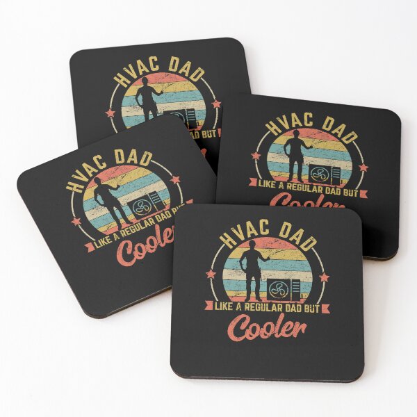 Item preview, Funny Father's Day Gift HVAC Dad Like A Regular Dad But Cooler designed and sold by HorsesForLife15.