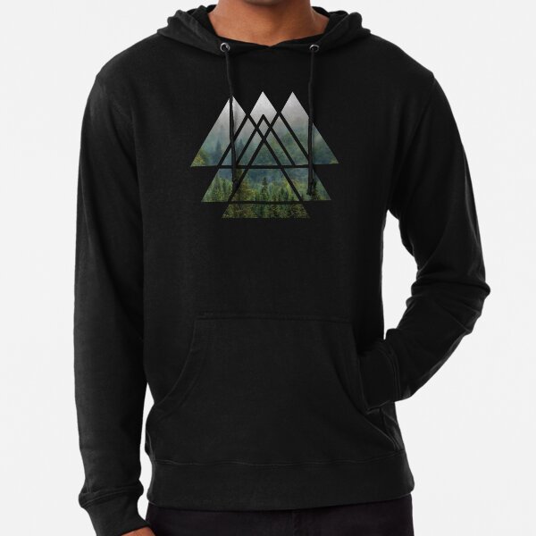 Item preview, Sacred Geometry Triangles - Misty Forest designed and sold by maryedenoa.
